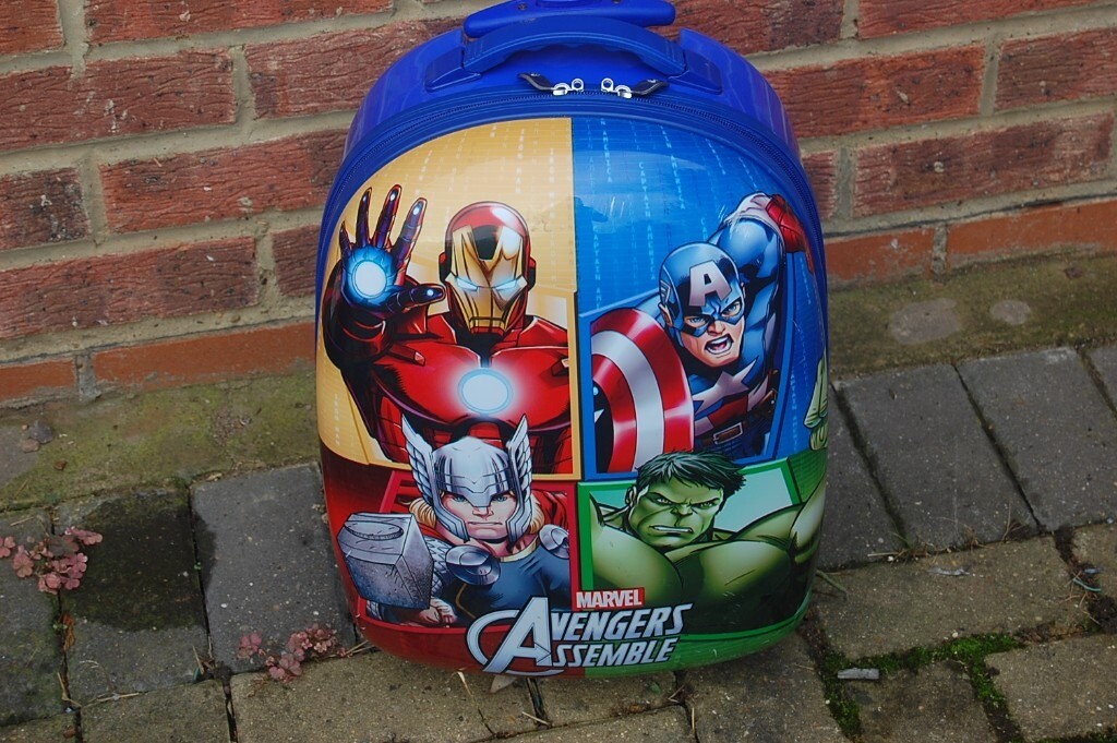 avengers hard shell suitcase